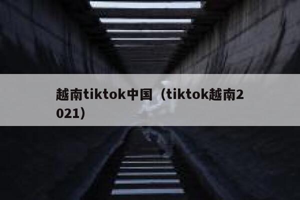 越南tiktok中国（tiktok越南2021） 第1张