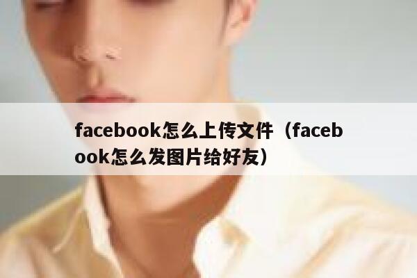 facebook怎么上传文件（facebook怎么发图片给好友） 第1张