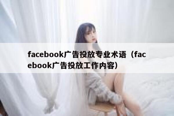 facebook广告投放专业术语(facebook广告投放工作内容) 第1张 facebook广告投放专业术语(facebook广告投放工作内容) 第1张