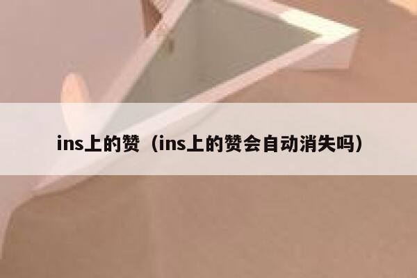 ins上的赞（ins上的赞会自动消失吗） 第1张
