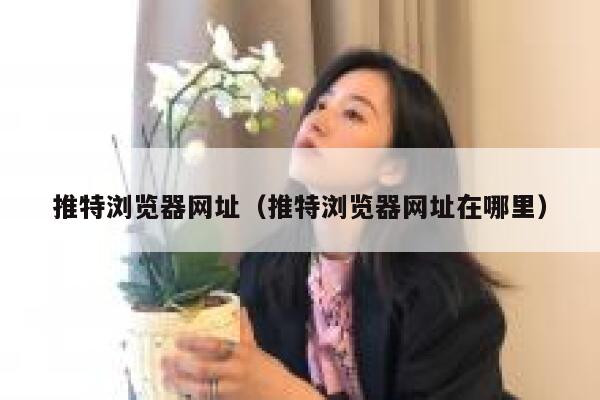 推特浏览器网址（推特浏览器网址在哪里） 第1张