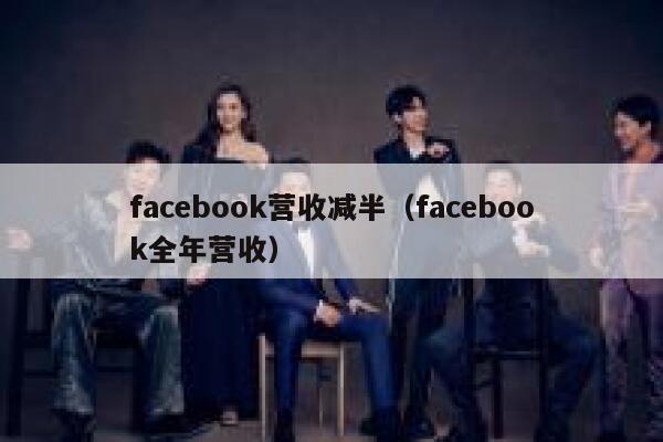 facebook营收减半（facebook全年营收） 第1张