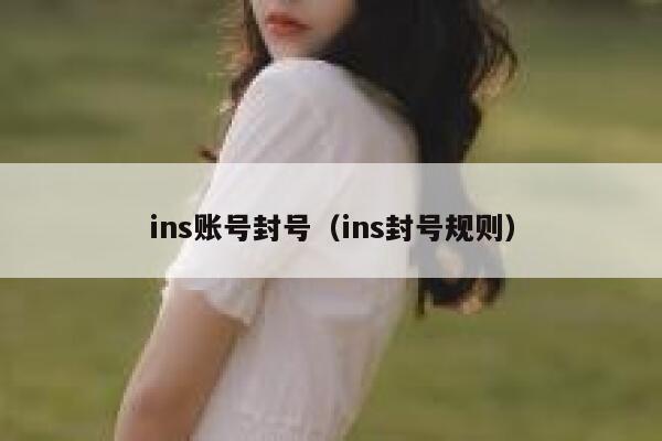 ins账号封号（ins封号规则） 第1张