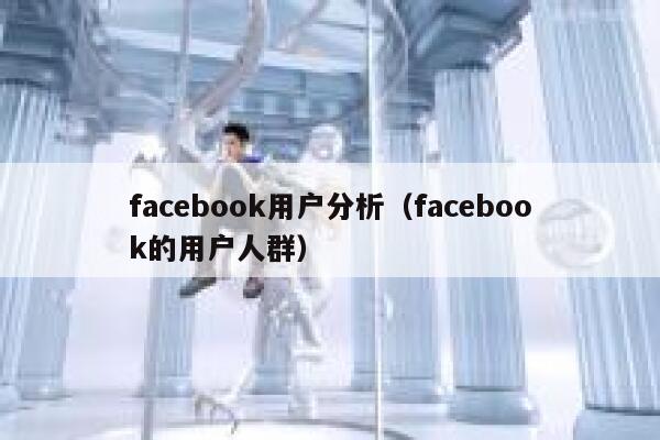 facebook用户分析（facebook的用户人群） 第1张