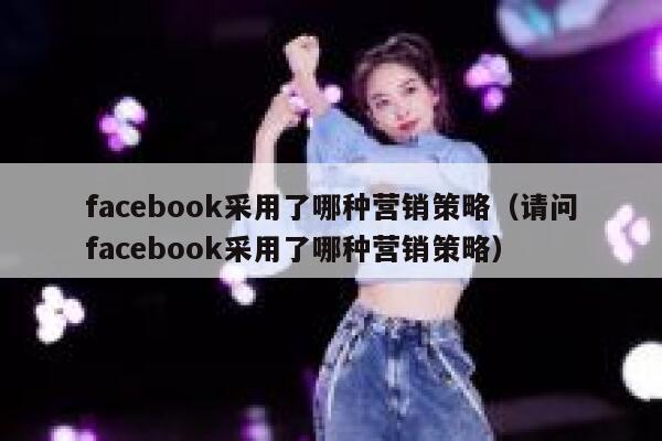 facebook采用了哪种营销策略(请问facebook采用了哪种营销策略) 第1张 facebook采用了哪种营销策略(请问facebook采用了哪种营销策略) 第1张