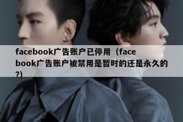 facebook广告账户已停用（facebook广告账户被禁用是暂时的还是永久的?） 第1张
