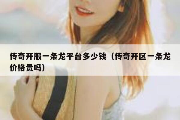 传奇开服一条龙平台多少钱（传奇开区一条龙价格贵吗） 第1张