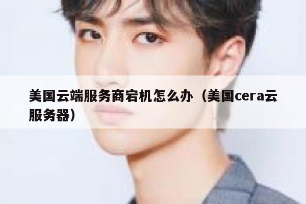 美国云端服务商宕机怎么办（美国cera云服务器） 第1张