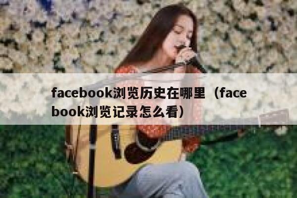 facebook浏览历史在哪里（facebook浏览记录怎么看） 第1张