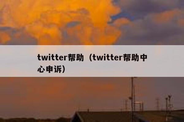 twitter帮助(twitter帮助中心申诉) 第1张 twitter帮助(twitter帮助中心申诉) 第1张