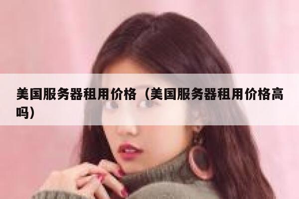 美国服务器租用价格（美国服务器租用价格高吗） 第1张