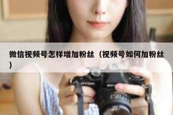 微信视频号怎样增加粉丝(视频号如何加粉丝) 第1张 微信视频号怎样增加粉丝(视频号如何加粉丝) 第1张