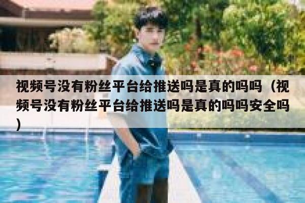 视频号没有粉丝平台给推送吗是真的吗吗（视频号没有粉丝平台给推送吗是真的吗吗安全吗） 第1张