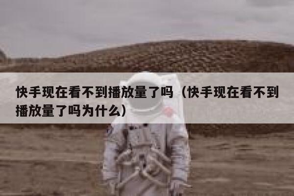 快手现在看不到播放量了吗（快手现在看不到播放量了吗为什么） 第1张