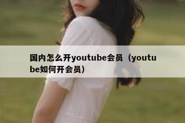 国内怎么开youtube会员（youtube如何开会员） 第1张