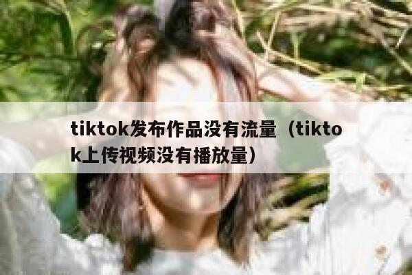 tiktok发布作品没有流量（tiktok上传视频没有播放量） 第1张