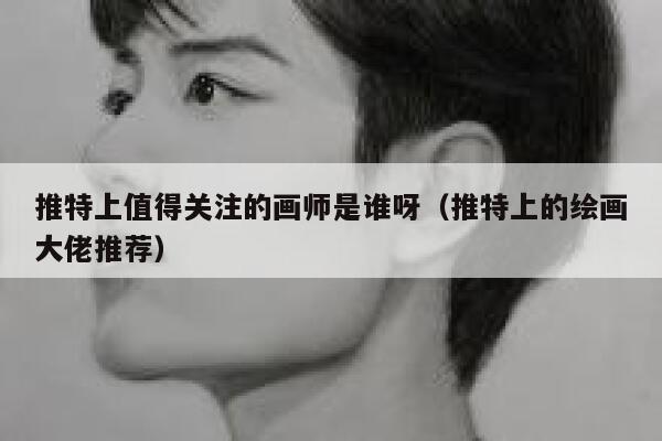 推特上值得关注的画师是谁呀（推特上的绘画大佬推荐） 第1张
