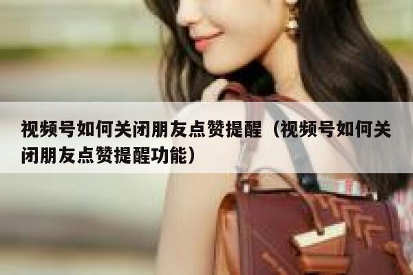 视频号如何关闭朋友点赞提醒(视频号如何关闭朋友点赞提醒功能) 第1张 视频号如何关闭朋友点赞提醒(视频号如何关闭朋友点赞提醒功能) 第1张