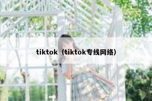 tiktok（tiktok专线网络） 第1张
