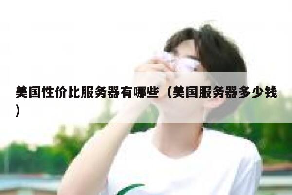 美国性价比服务器有哪些（美国服务器多少钱） 第1张