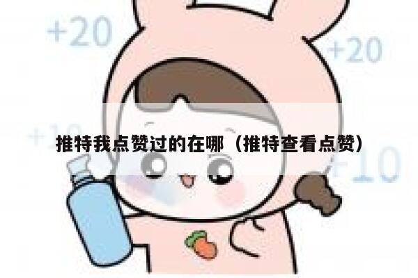 推特我点赞过的在哪（推特查看点赞） 第1张
