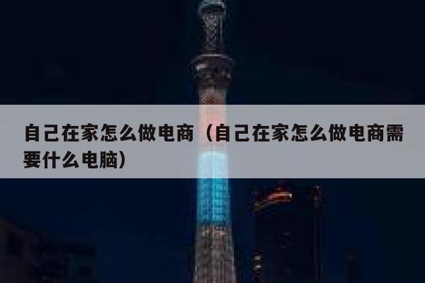自己在家怎么做电商（自己在家怎么做电商需要什么电脑） 第1张