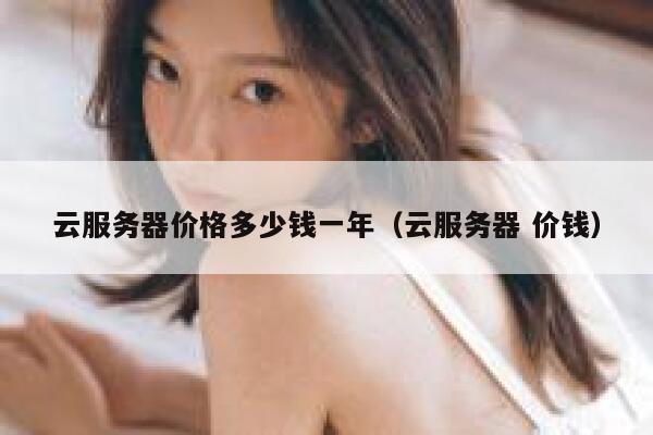 云服务器价格多少钱一年（云服务器 价钱） 第1张