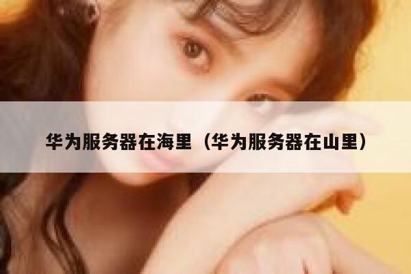 华为服务器在海里（华为服务器在山里） 第1张