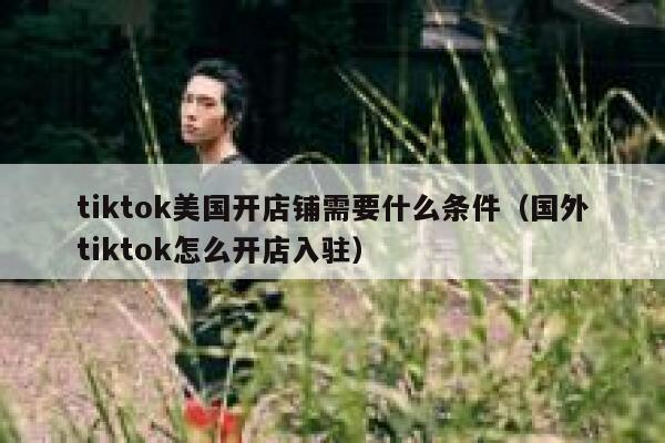 tiktok美国开店铺需要什么条件（国外tiktok怎么开店入驻） 第1张
