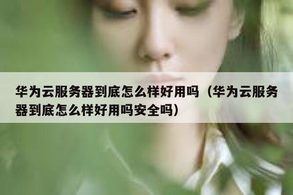 华为云服务器到底怎么样好用吗(华为云服务器到底怎么样好用吗安全吗) 第1张 华为云服务器到底怎么样好用吗(华为云服务器到底怎么样好用吗安全吗) 第1张