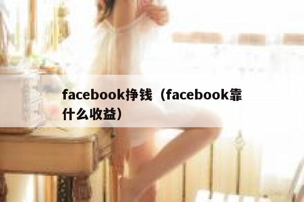facebook挣钱（facebook靠什么收益） 第1张