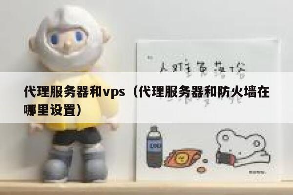 代理服务器和vps（代理服务器和防火墙在哪里设置） 第1张