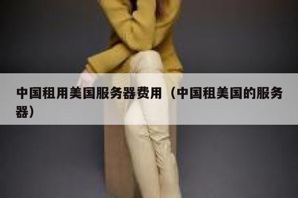 中国租用美国服务器费用（中国租美国的服务器） 第1张
