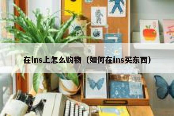 在ins上怎么购物（如何在ins买东西） 第1张