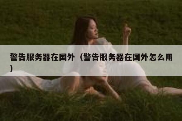 警告服务器在国外（警告服务器在国外怎么用） 第1张