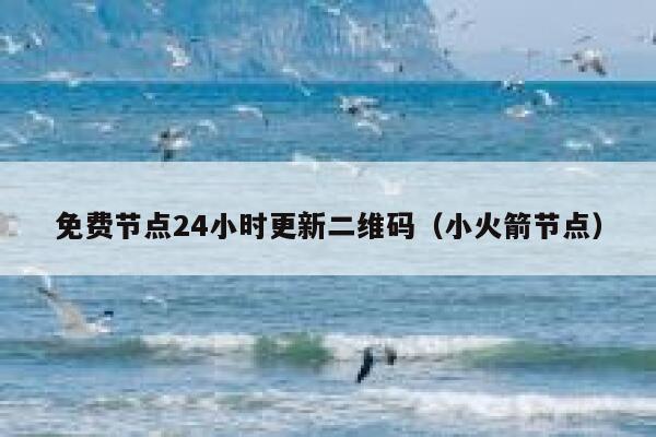 免费节点24小时更新二维码（小火箭节点） 第1张