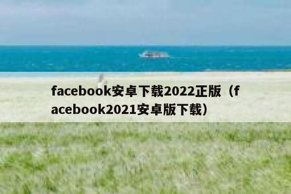 facebook安卓下载2022正版（facebook2021安卓版下载） 第1张