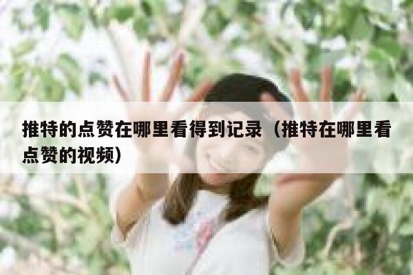 推特的点赞在哪里看得到记录（推特在哪里看点赞的视频） 第1张