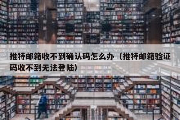 推特邮箱收不到确认码怎么办（推特邮箱验证码收不到无法登陆） 第1张