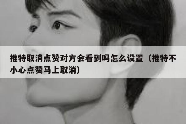 推特取消点赞对方会看到吗怎么设置（推特不小心点赞马上取消） 第1张