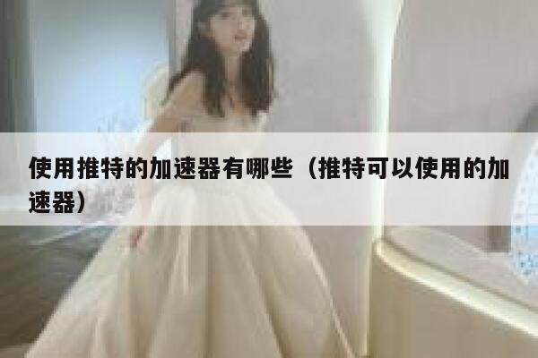 使用推特的加速器有哪些（推特可以使用的加速器） 第1张