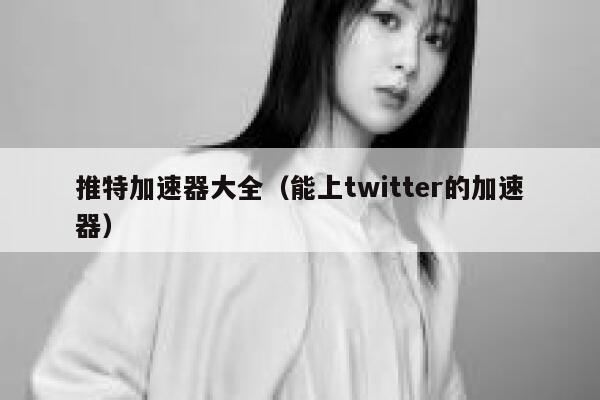 推特加速器大全（能上twitter的加速器） 第1张