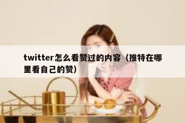 twitter怎么看赞过的内容（推特在哪里看自己的赞） 第1张