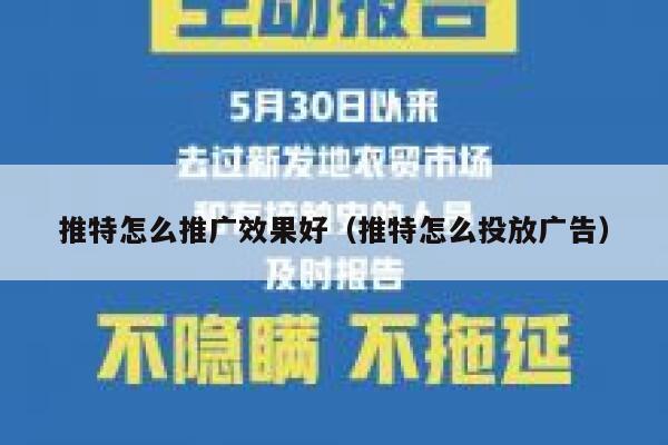 推特怎么推广效果好（推特怎么投放广告） 第1张