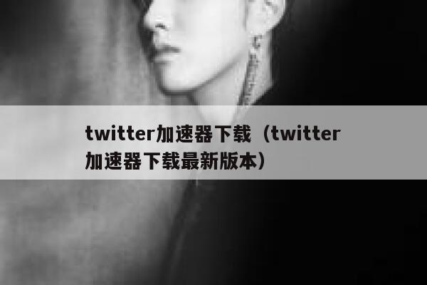 twitter加速器下载（twitter加速器下载最新版本） 第1张