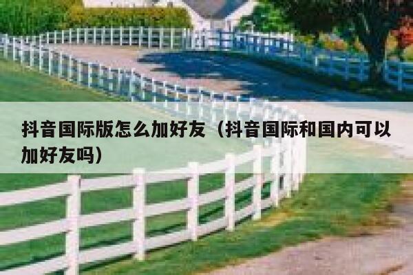 抖音国际版怎么加好友（抖音国际和国内可以加好友吗） 第1张