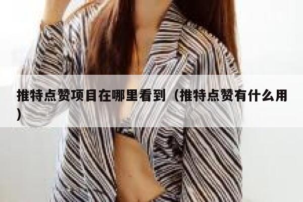推特点赞项目在哪里看到（推特点赞有什么用） 第1张