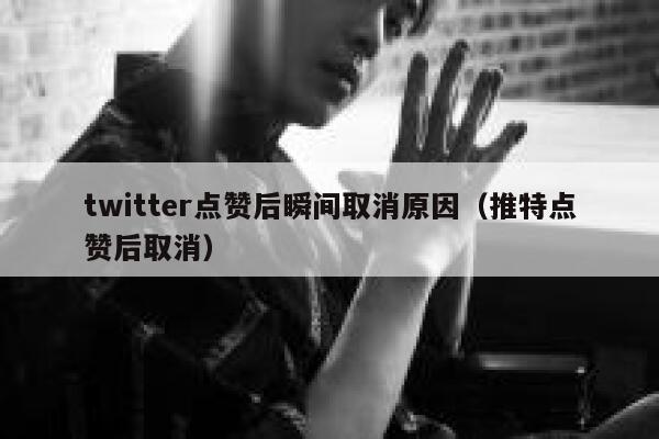 twitter点赞后瞬间取消原因（推特点赞后取消） 第1张