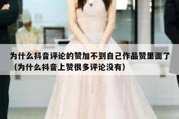 为什么抖音评论的赞加不到自己作品赞里面了（为什么抖音上赞很多评论没有） 第1张