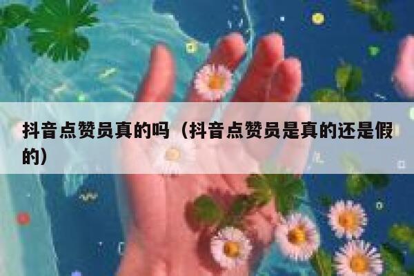 抖音点赞员真的吗（抖音点赞员是真的还是假的） 第1张